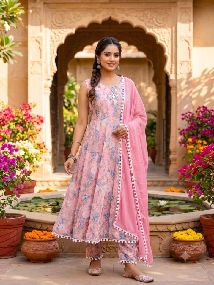 Pink Salwar